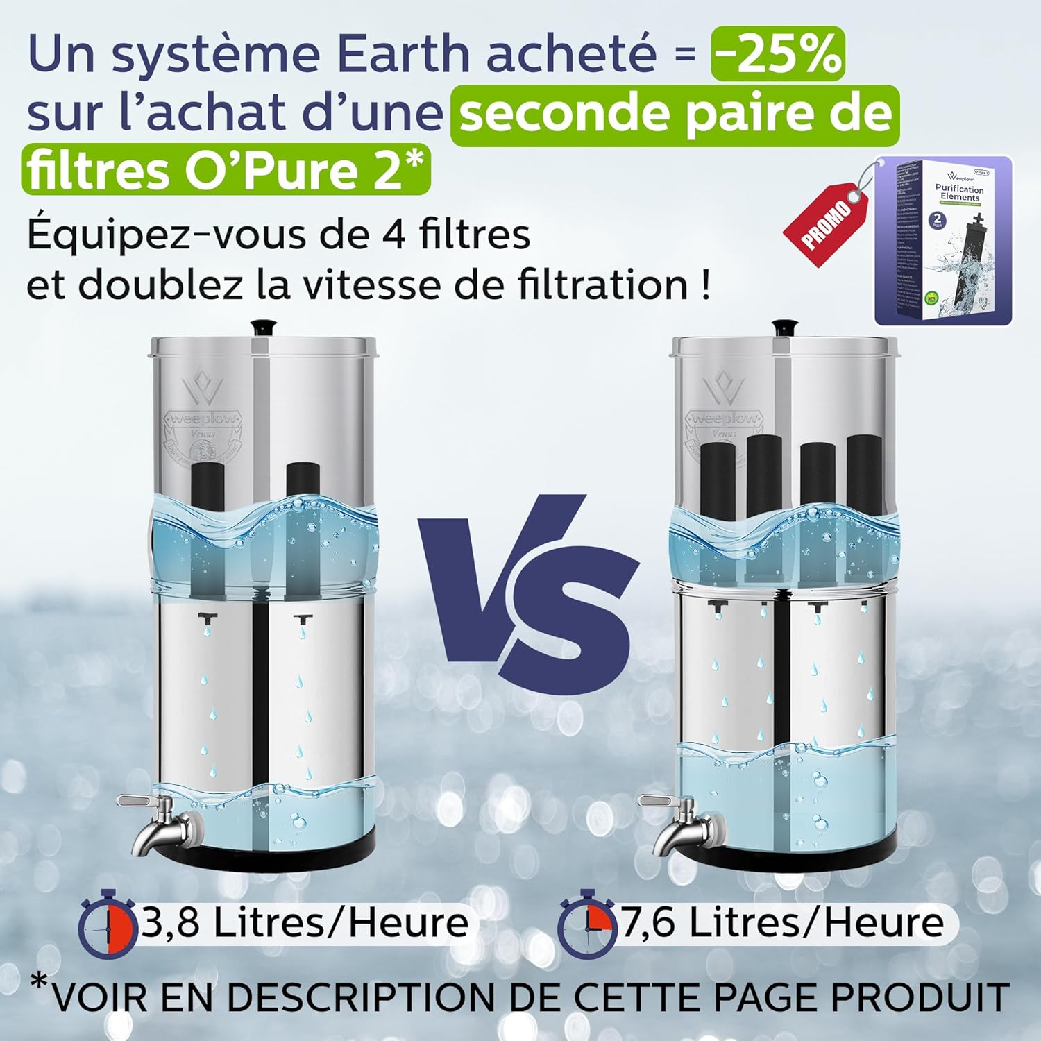 Weeplow® Venus Édition Essentielle