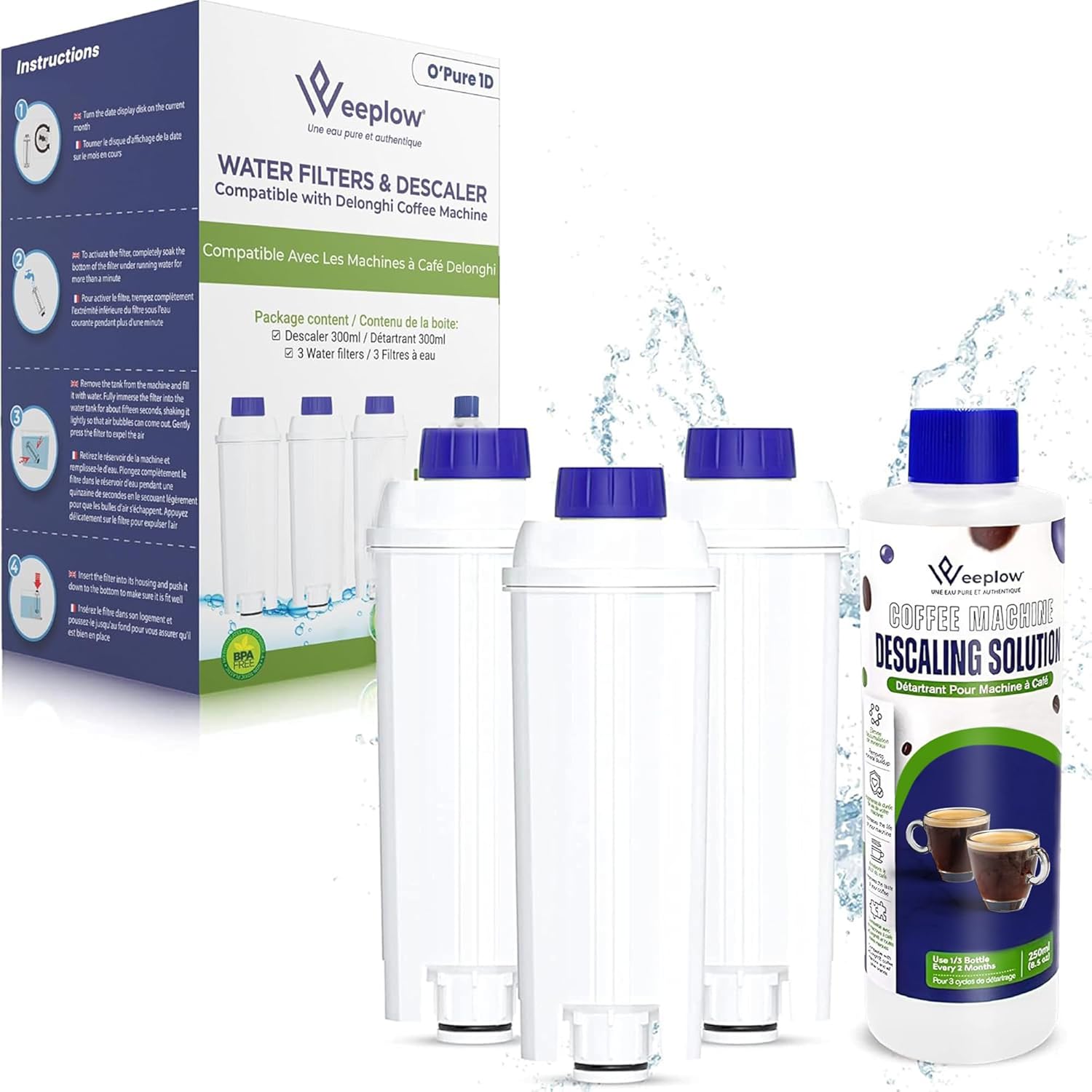 Weeplow® O’Pure 1D – 3 Filter